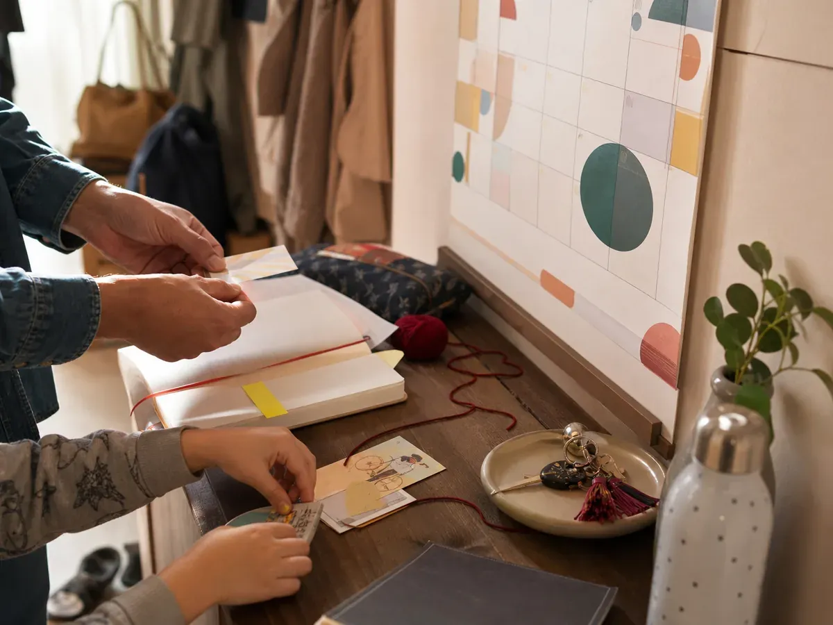 Organisation concrète de la semaine familiale