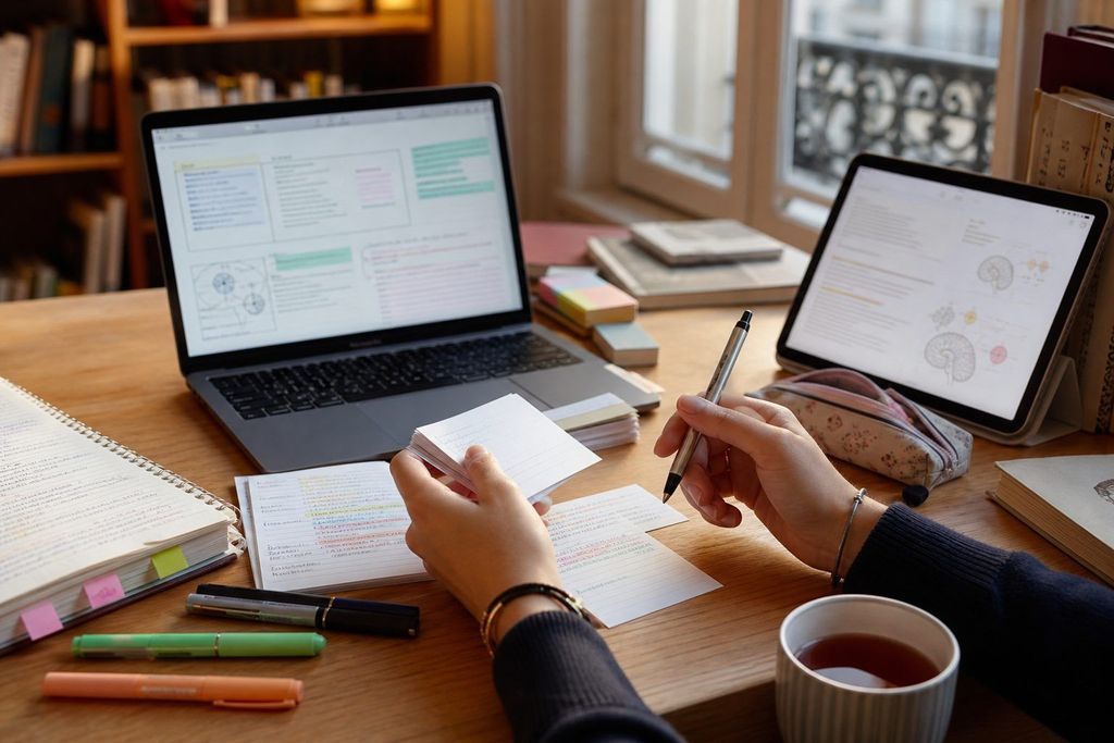 Faire ses fiches sur papier, ordinateur ou PDF : quel support choisir ?