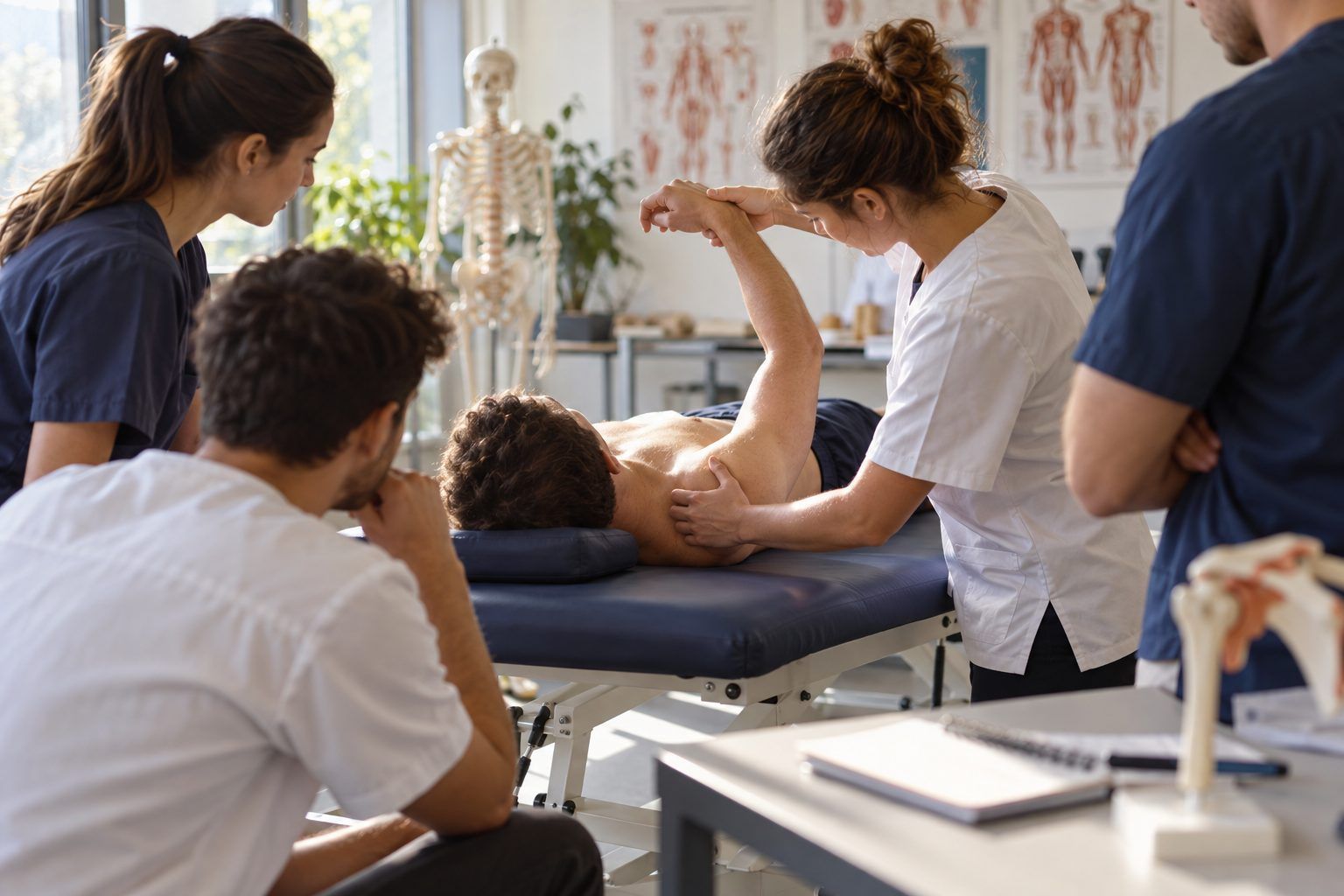 Quatre années d’études en institut de formation en masso-kinésithérapie