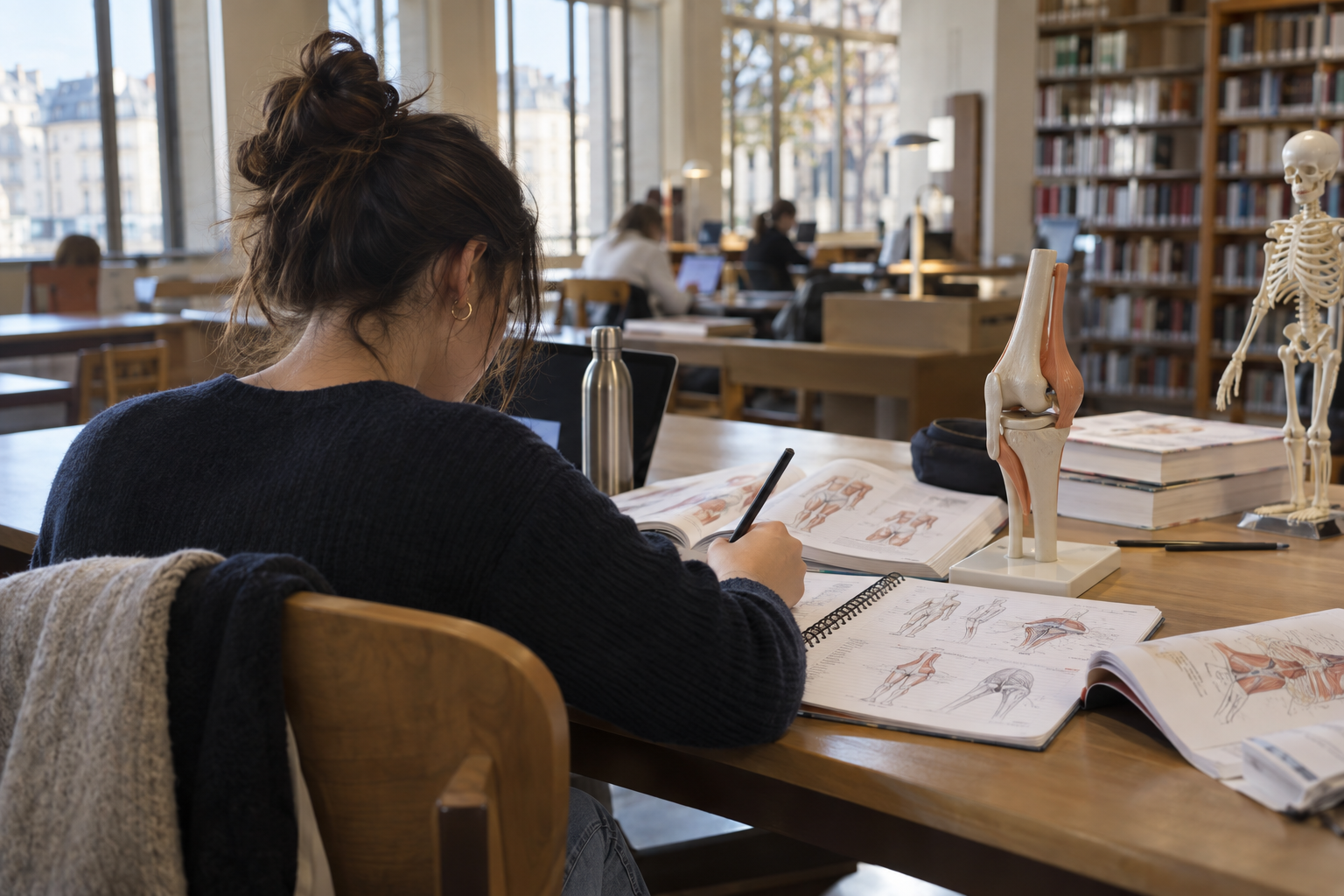 Les études de kinésithérapie ouvrent plusieurs parcours après le bac