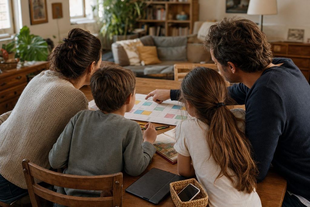 Mettre en place un cadre familial qui tient dans la durée