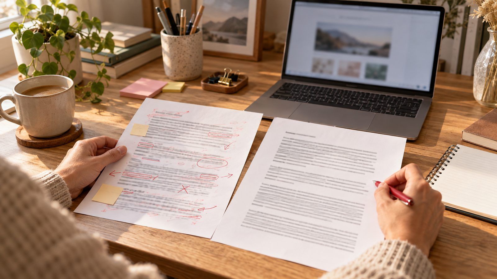 Les erreurs courantes, avec un même paragraphe avant et après