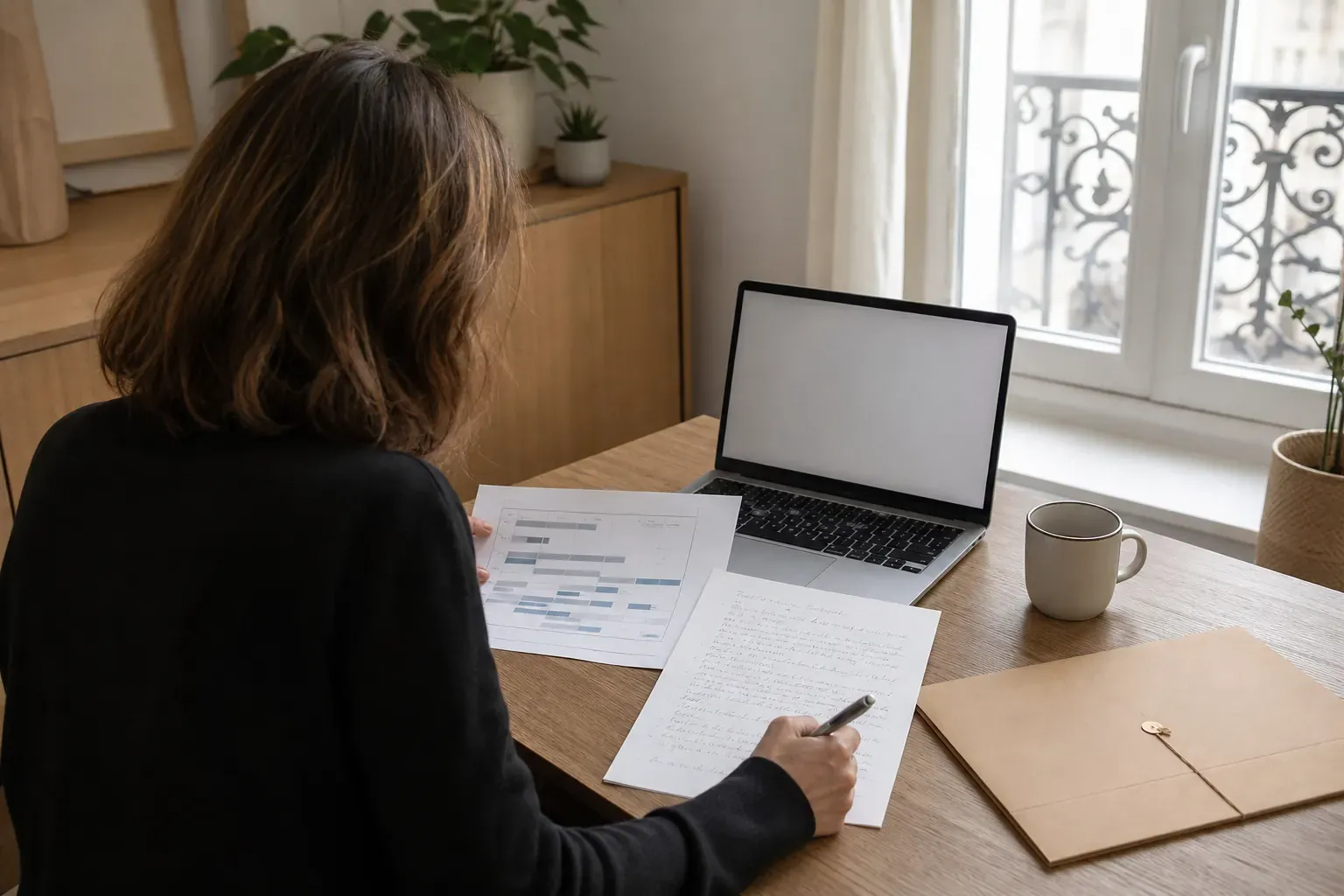 La lettre de projet de transition professionnelle se prépare