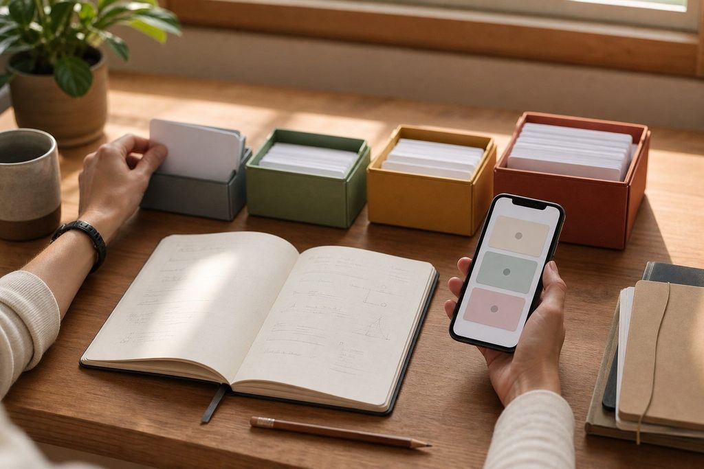 Boîtes de Leitner, cahier ou application : quel outil choisir ?