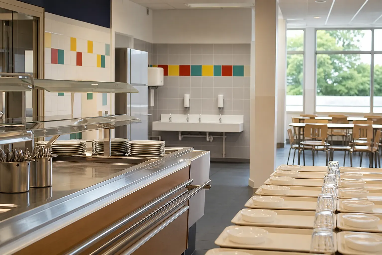 Quel protocole sanitaire s’applique à la cantine scolaire ?