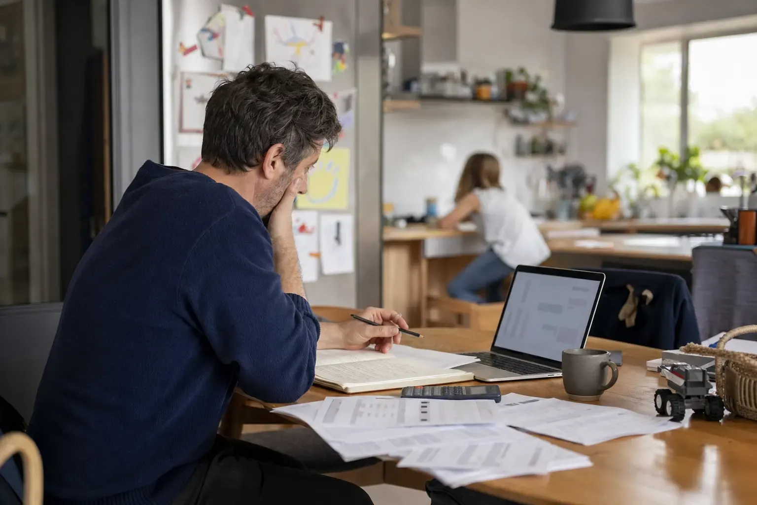 À 40 ans, la reconversion professionnelle se prépare en famille