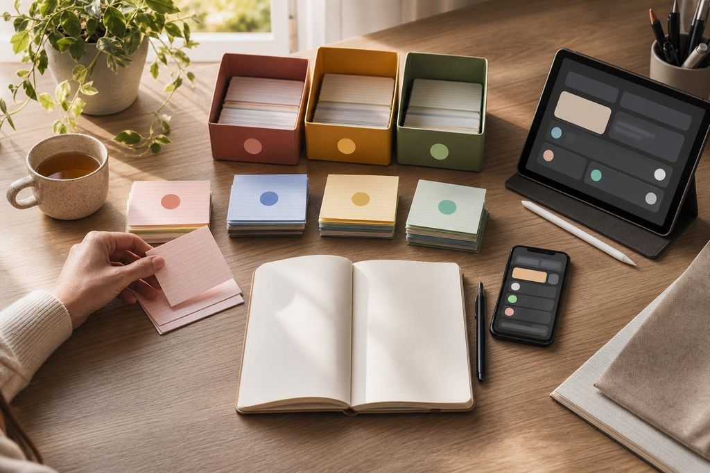 Cartes mémoire, système Leitner et applications : quel support choisir ?