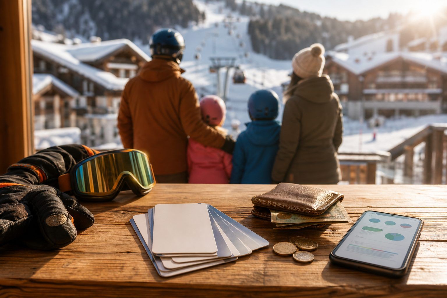 Comment estimer le budget d'un séjour au ski en famille ?