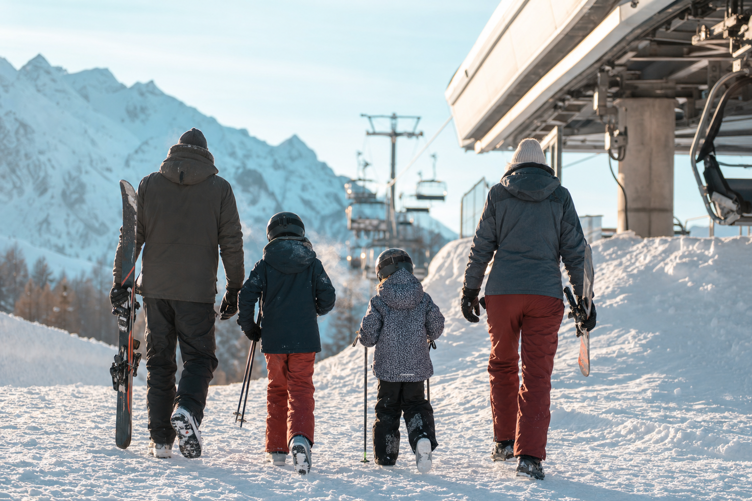 Quelle station de ski familiale choisir selon vos enfants ?