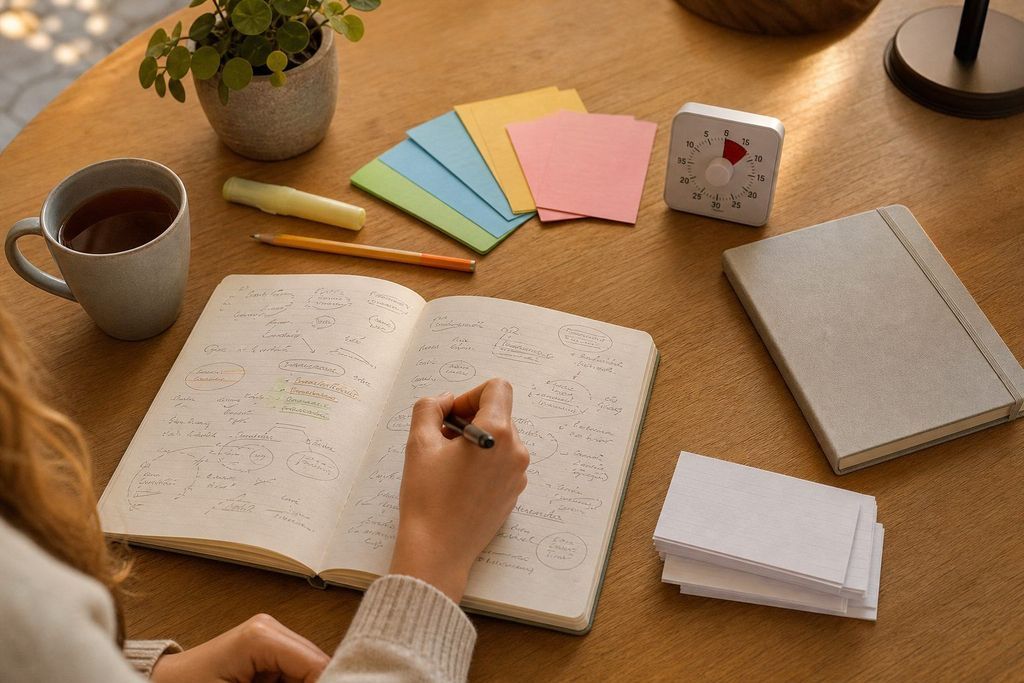 Comment retenir ses cours efficacement : une méthode de révisions en quatre temps