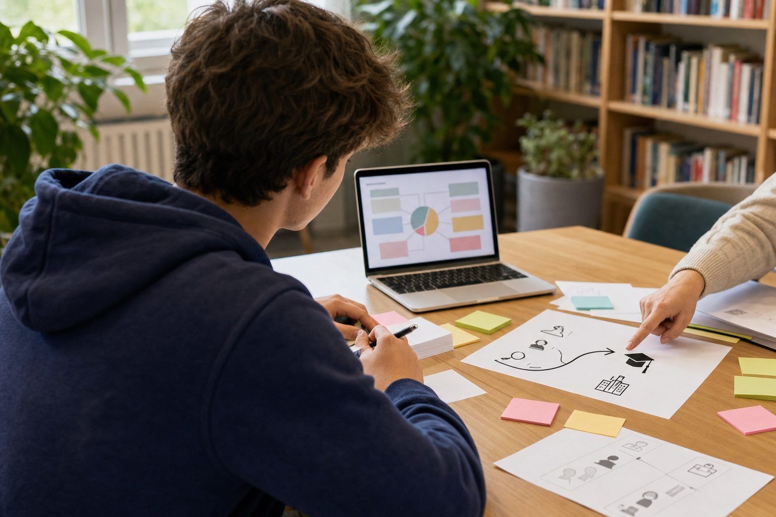 Après le quiz, passer des idées de métiers à un projet d’orientation